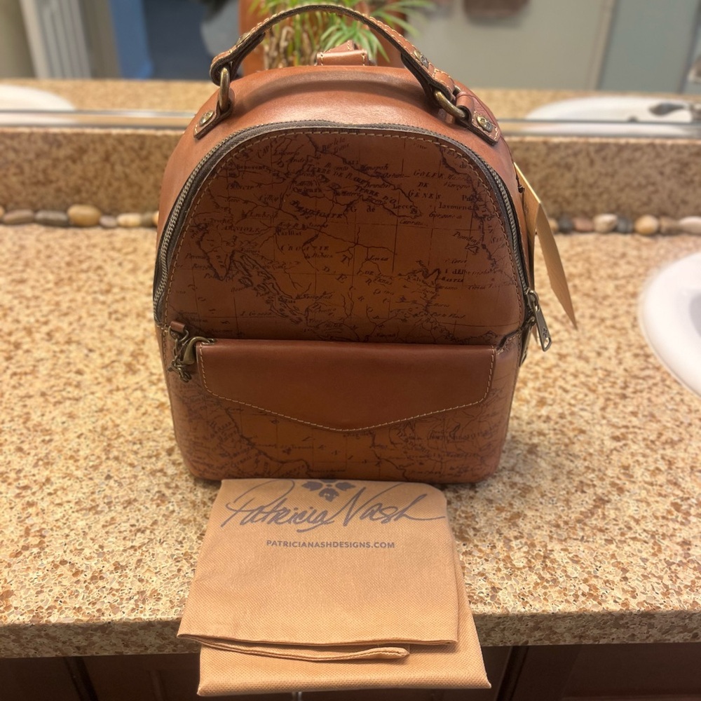 Patricia Nash Heritage Montioni Convertible Backpack & Removable Wallet